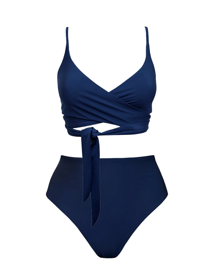 Anekdot Damen vegan Lin + Skyline High Navy