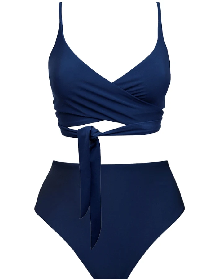 Anekdot Damen vegan Lin + Skyline High Navy