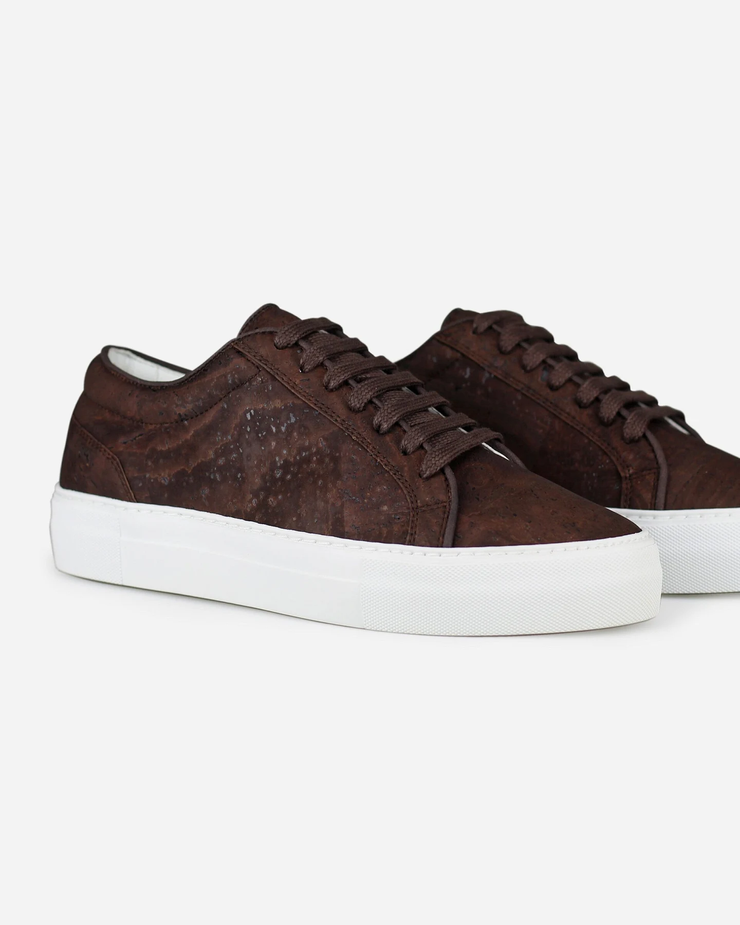 QURC Herren vegan Sneaker Castanha Brown Essential – Ansicht 2