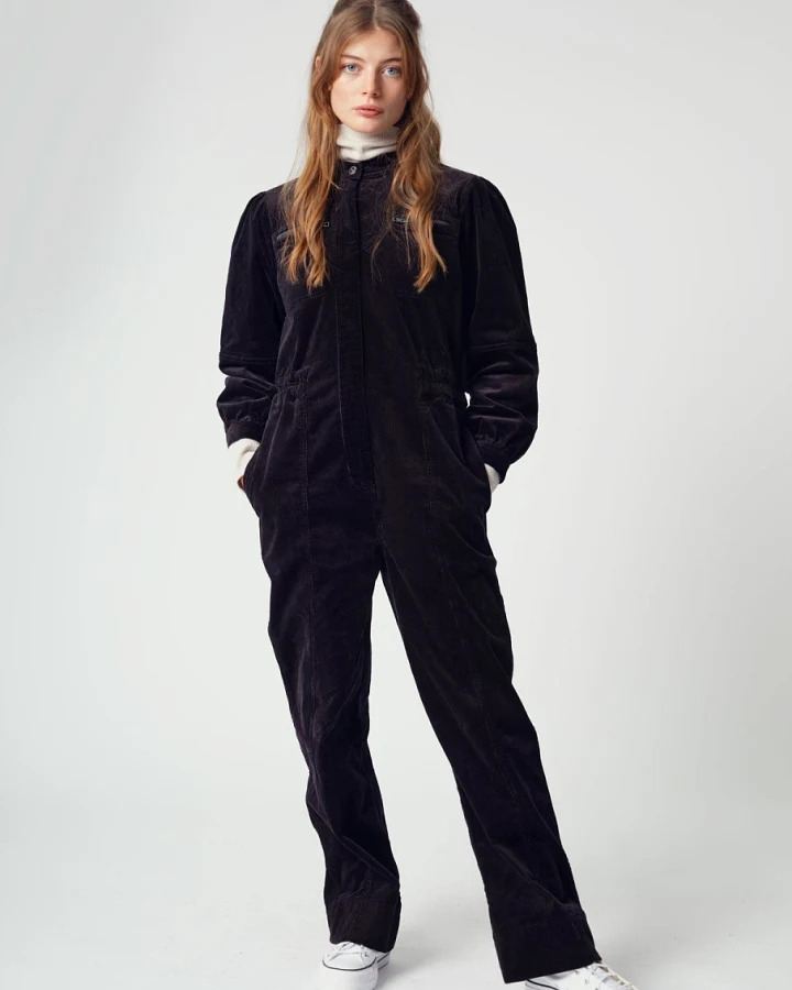 KOMODO Damen vegan Kawa Jumpsuit Schwarz