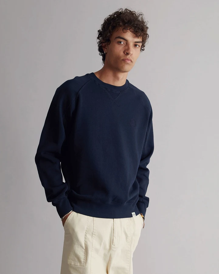 KOMODO Herren vegan Anton Sweatshirt Navy