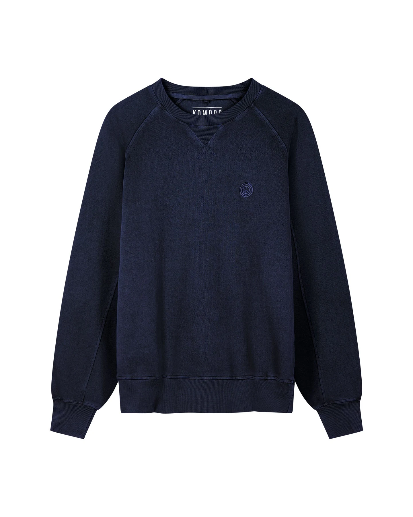 KOMODO Herren vegan Anton Sweatshirt Navy – Ansicht 2