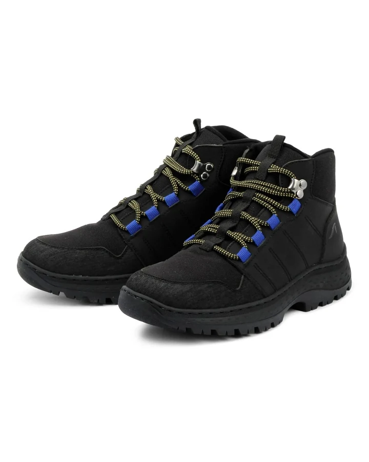 Stiefel Hiking Bootie Schwarz