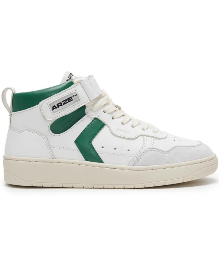 ARZE Herren vegan Taiga Hi Sneaker Grün
