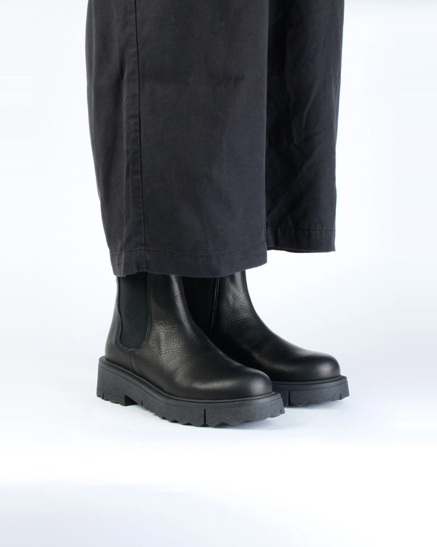 Chelsea Stiefel Yuki Corn Schwarz – Ansicht 4