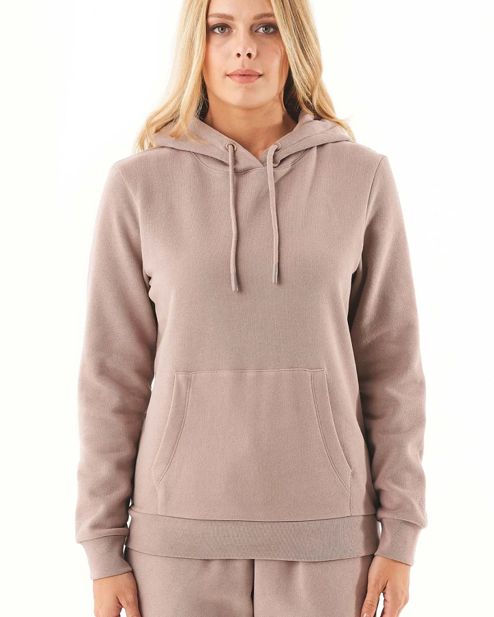 ORGANICATION Damen vegan Hoodie Haree Mokka