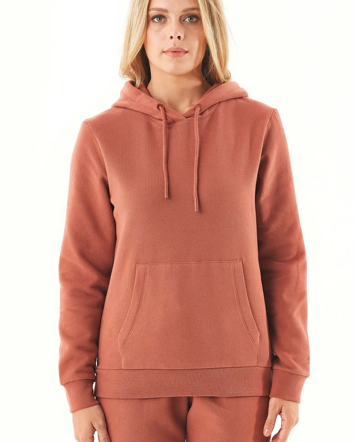 ORGANICATION Damen vegan Hoodie Haree Zimt