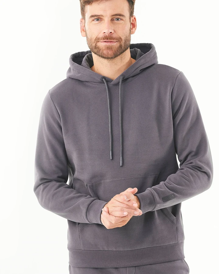 ORGANICATION Herren vegan Kapuzenpullover Shadow