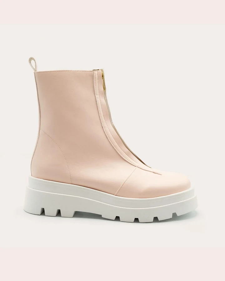 Rarámuri Damen vegan Stiefeletten Bogota Rose