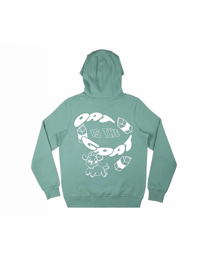 Plant Faced Clothing Damen vegan Hoodie Oat Is The Goat Grün