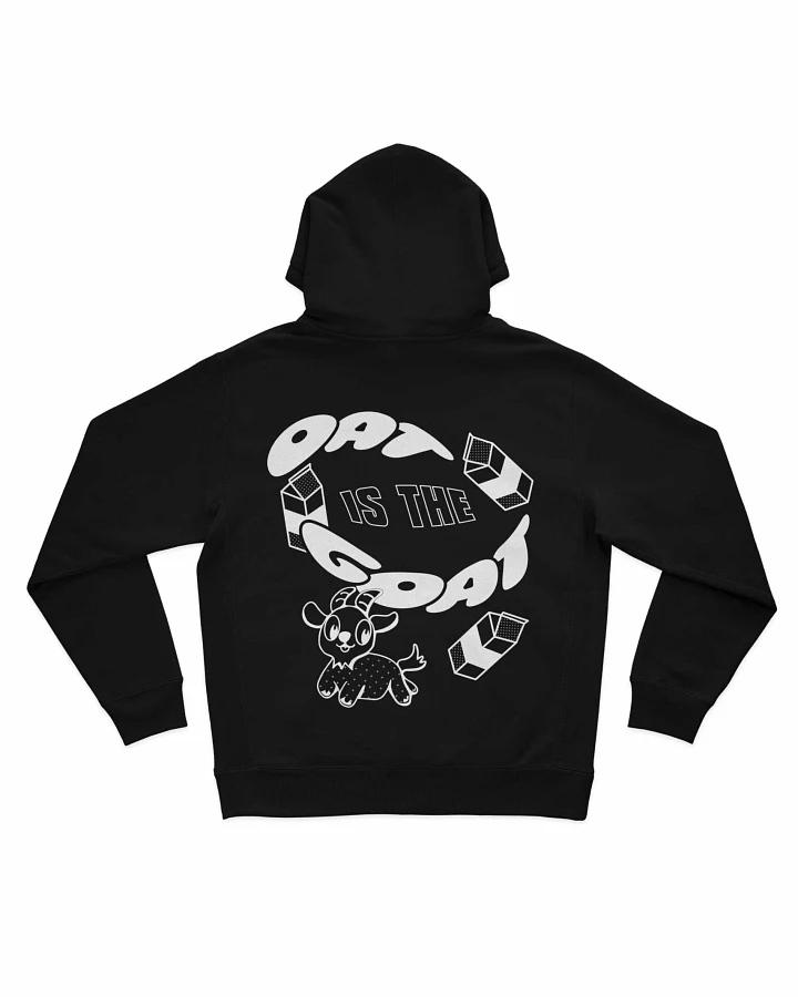 Plant Faced Clothing Damen vegan Hoodie Oat Is The Goat Schwarz