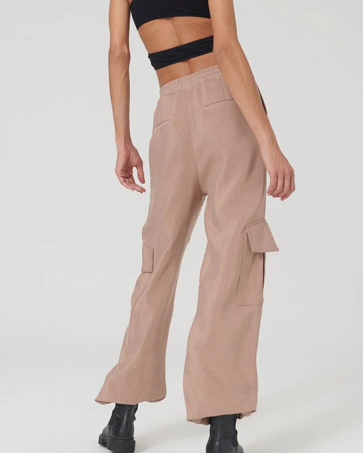 LOVJOI Damen vegan Hose Hedie Pink