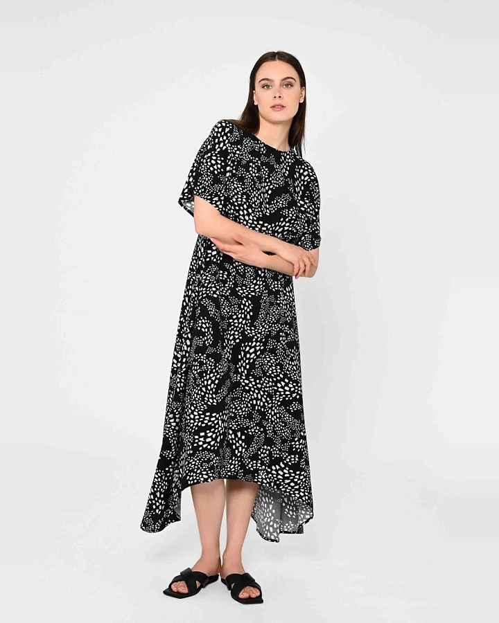 LOVJOI Damen vegan Kleid Odon Stream