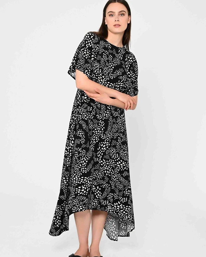 LOVJOI Damen vegan Kleid Odon Stream
