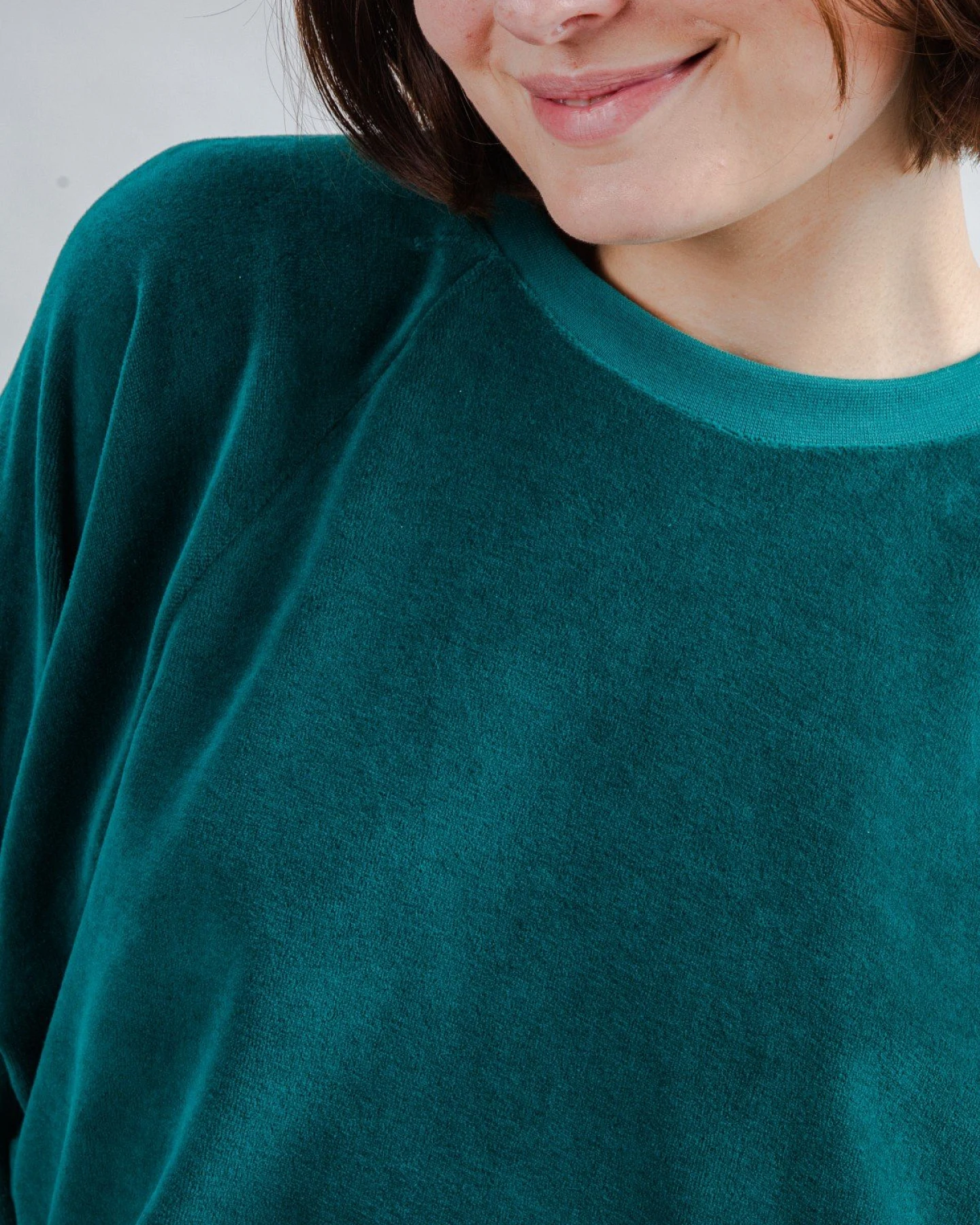 Sweatshirt Velvet Raglan – Ansicht 2