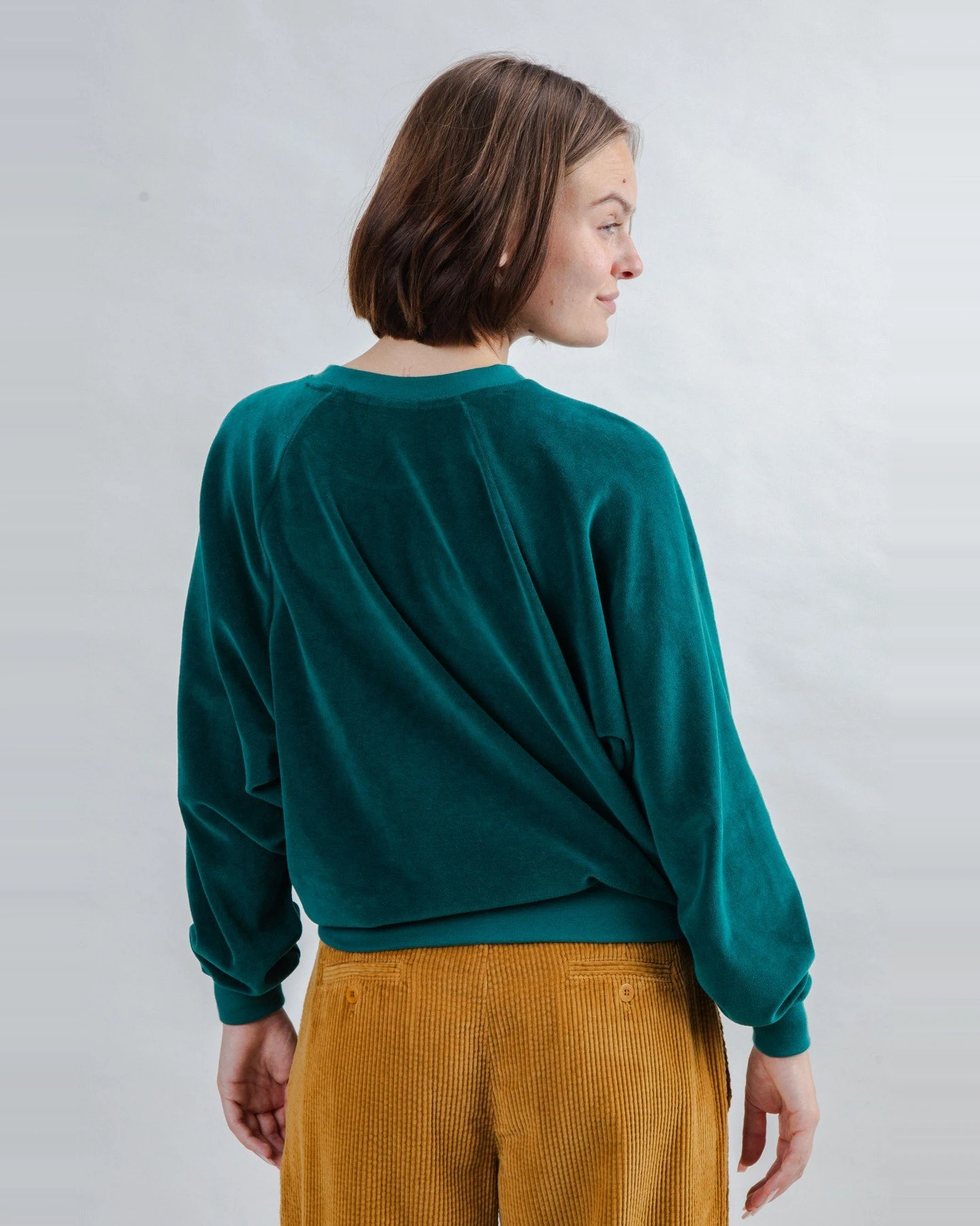Sweatshirt Velvet Raglan – Ansicht 4