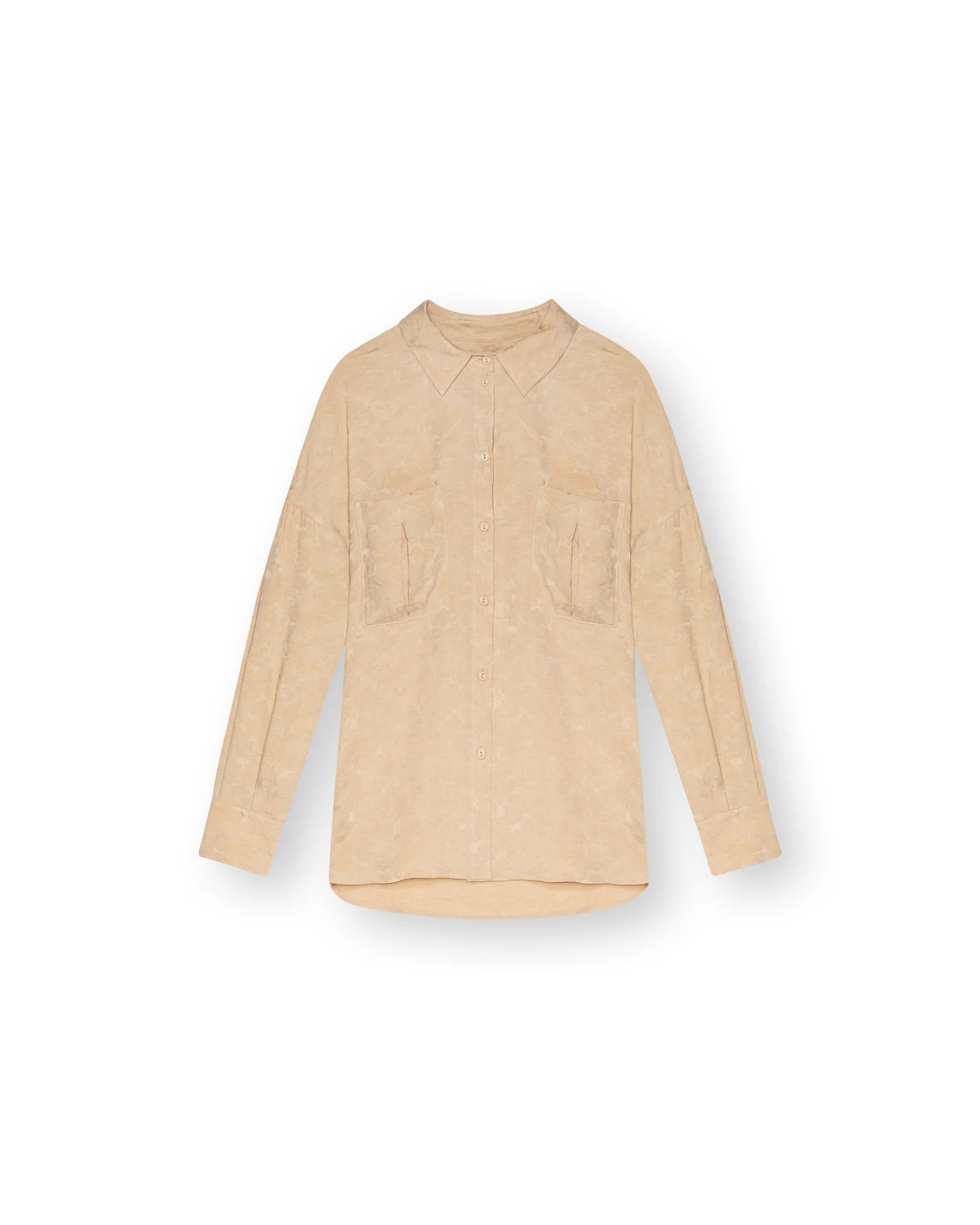LOVJOI Damen vegan Bluse Mantari Brownsugar – Ansicht 2