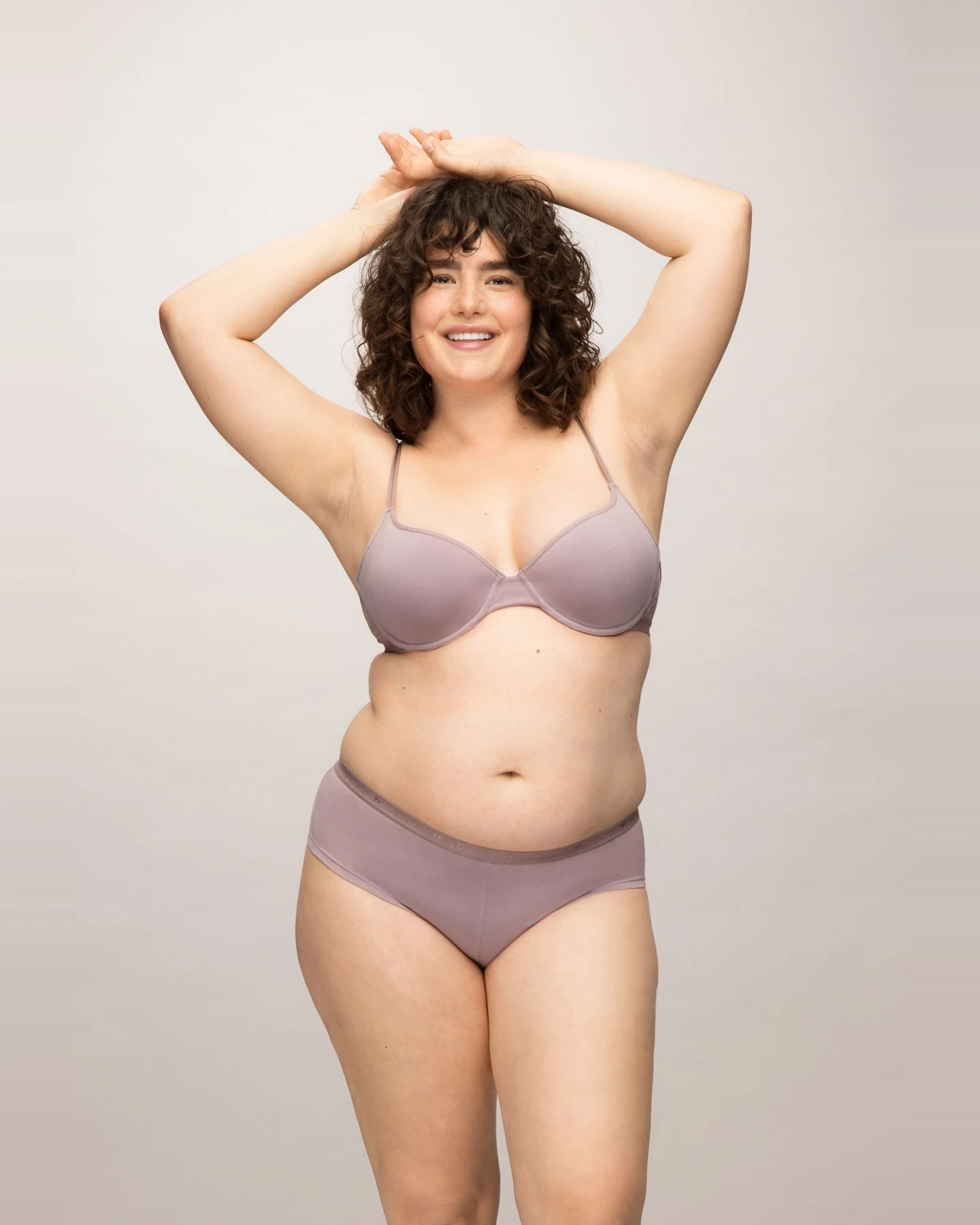 LOVJOI Damen vegan Bh Windflower Lilac – Ansicht 2