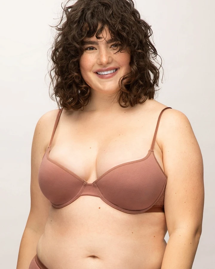 LOVJOI Damen vegan Bh Windflower Brown
