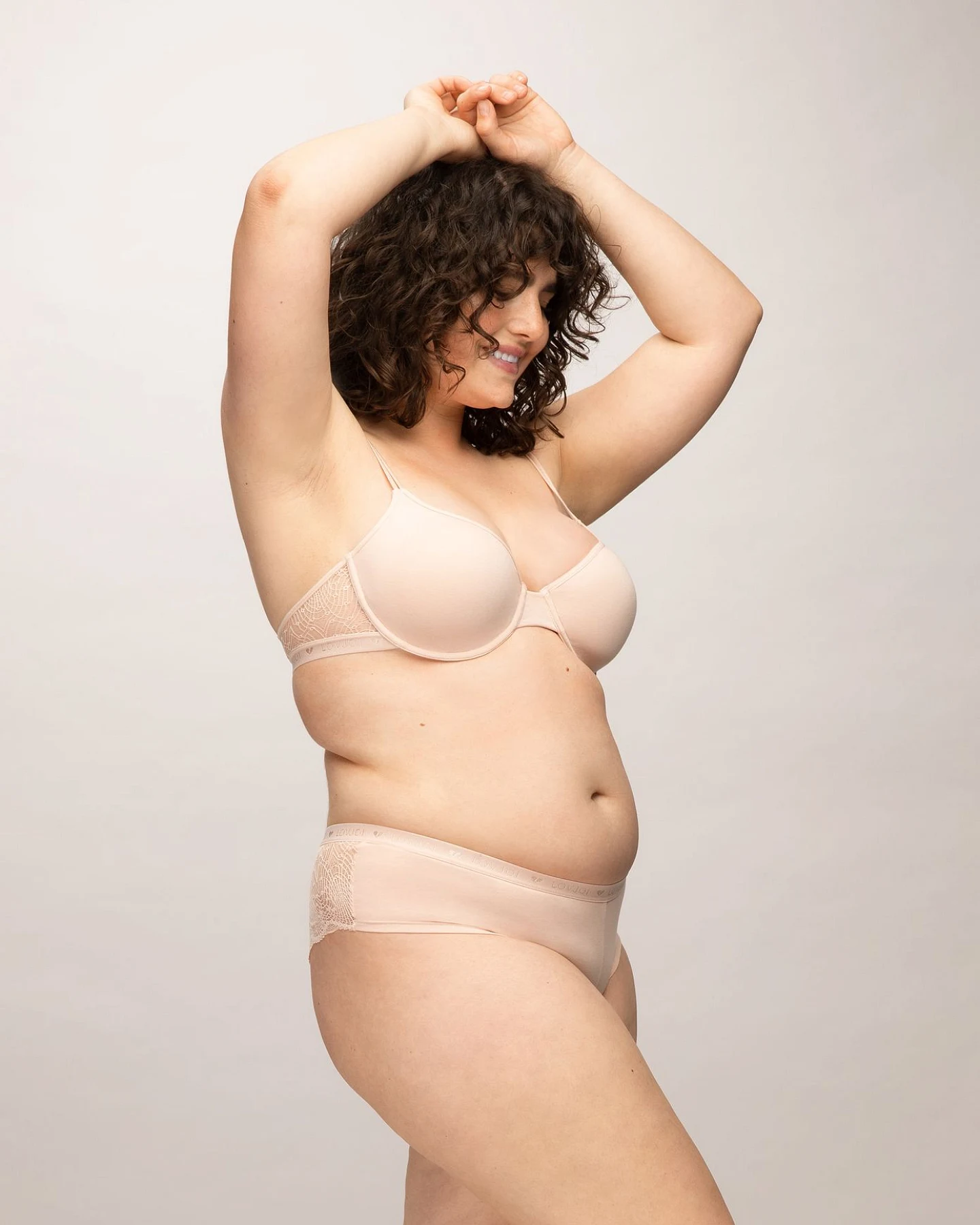 LOVJOI Damen vegan Bh Windflower Rose – Ansicht 2