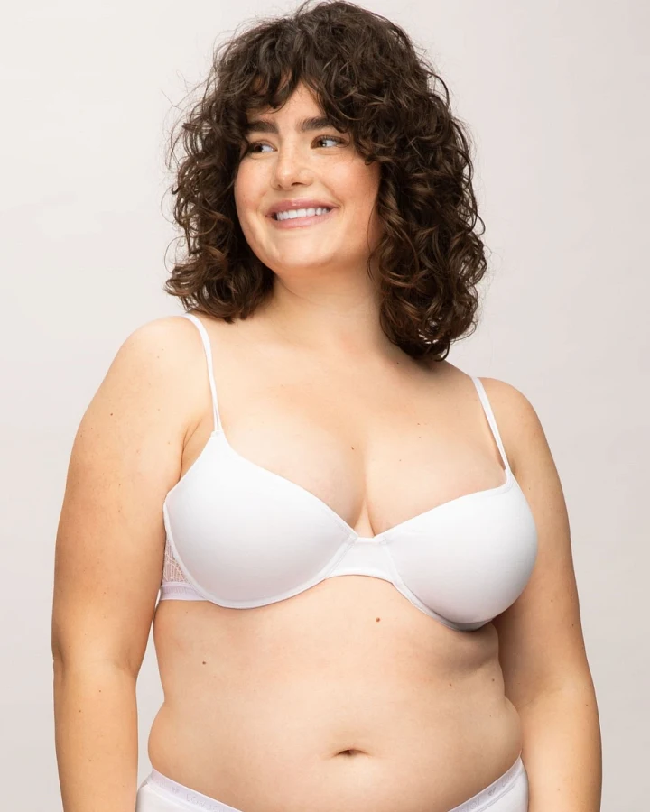 LOVJOI Damen vegan Bh Windflower White