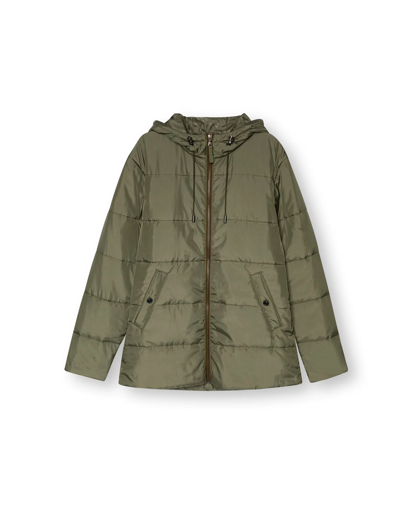 ThokkThokk Herren vegan Jacke Kapok Deep Lichen Grün – Ansicht 2