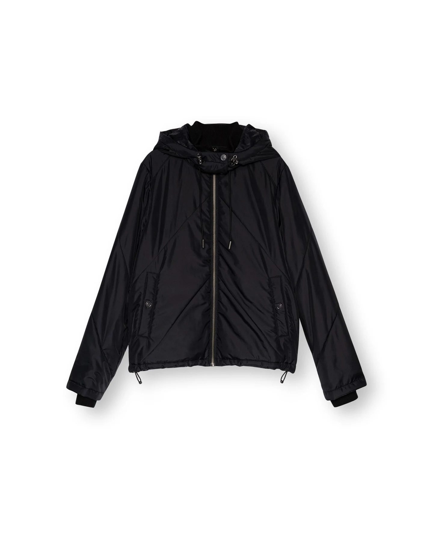 ThokkThokk Damen vegan Kurze Jacke Schwarz – Ansicht 2