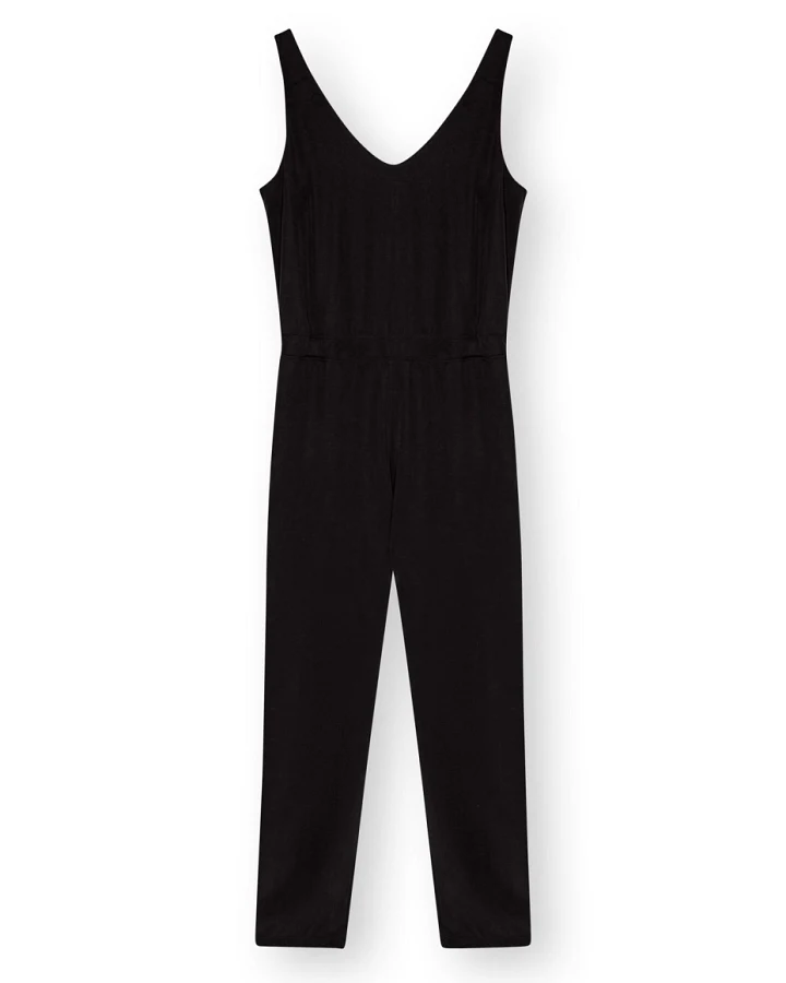 LOVJOI Damen vegan Jumpsuit Lavradio Schwarz