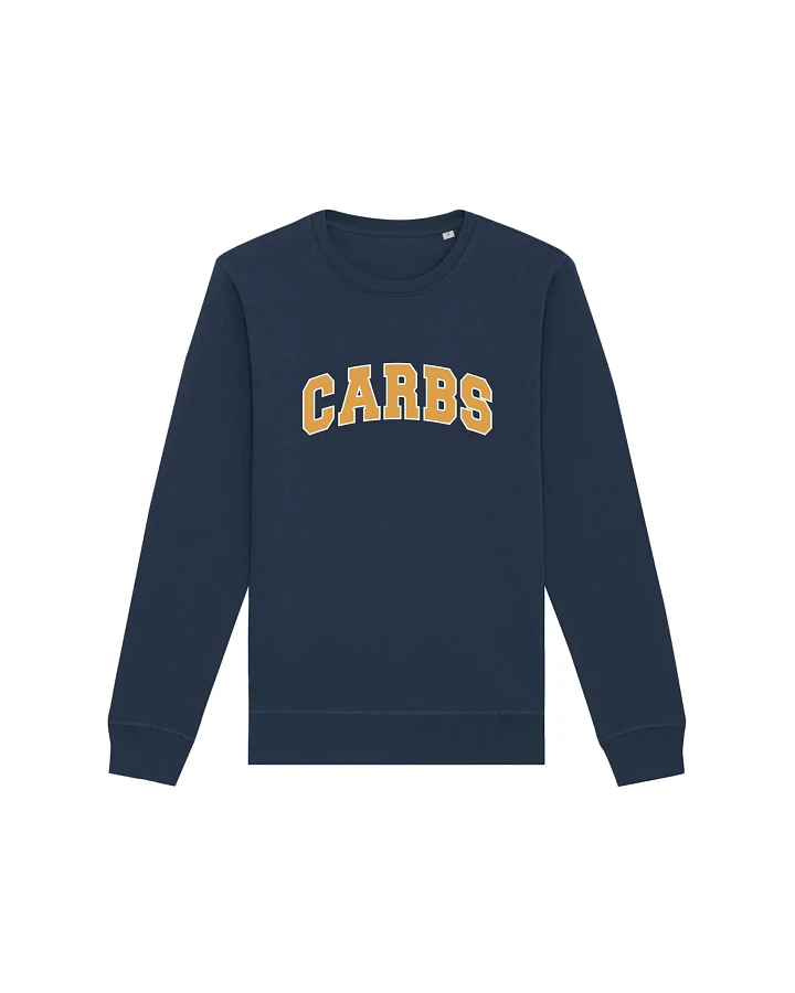 Oat Milk Club Damen vegan Sweatshirt Carbs Navy