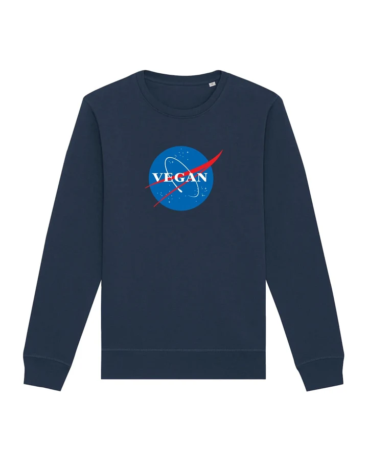 Oat Milk Club Damen vegan Sweatshirt Vegan Nasa Navy