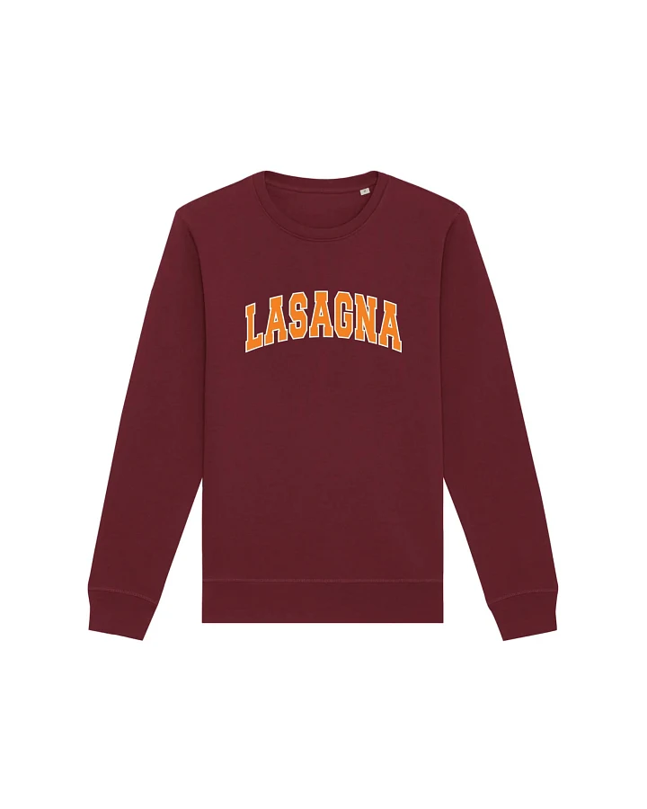 Oat Milk Club Damen vegan Sweatshirt Lasagna Bordeaux