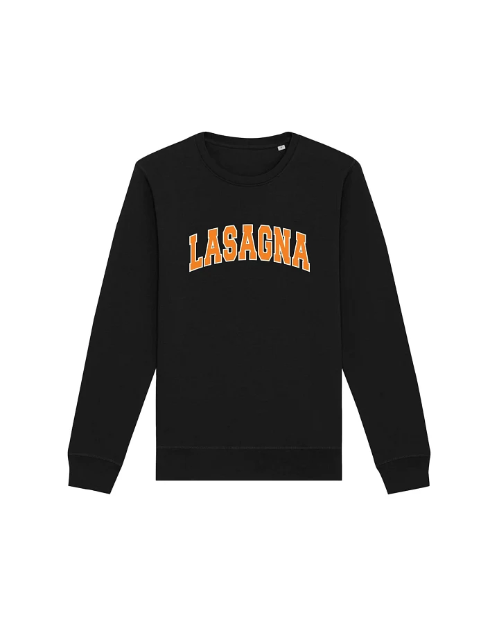 Oat Milk Club Damen vegan Sweatshirt Lasagna Schwarz