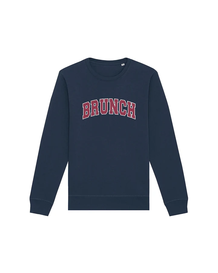 Oat Milk Club Damen vegan Sweatshirt Brunch Navy