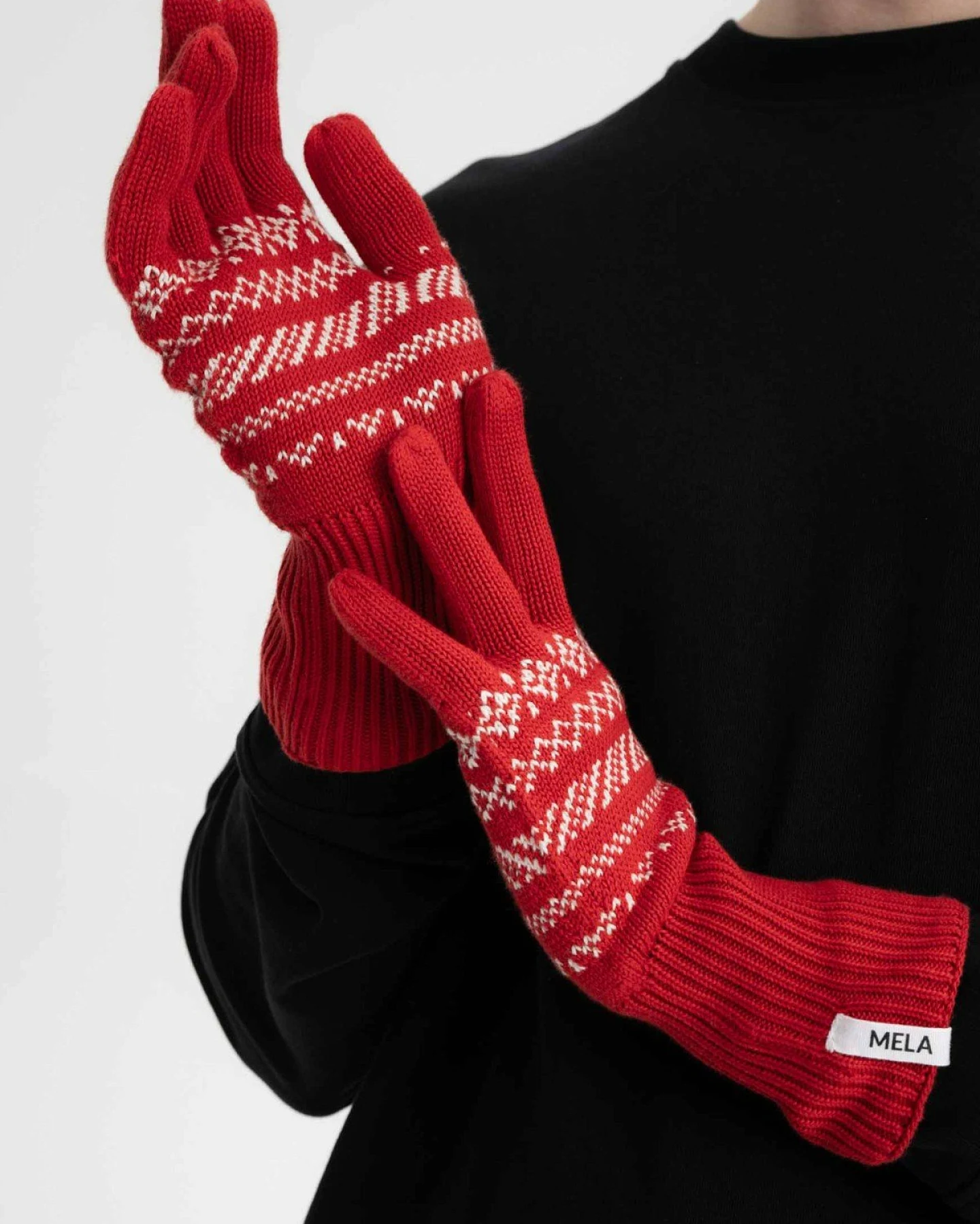 Handschuhe Rishi Gemustert – Ansicht 4
