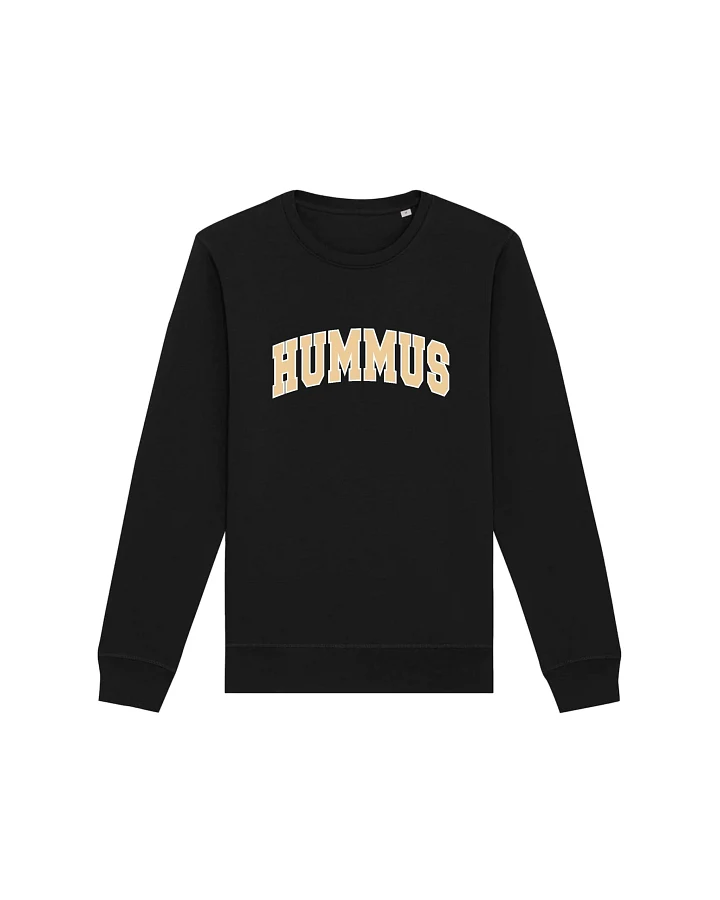 Oat Milk Club Damen vegan Sweatshirt Hummus Schwarz