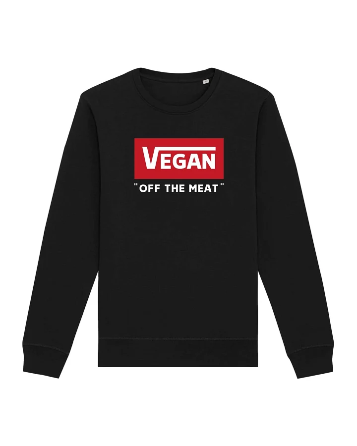 Oat Milk Club Damen vegan Sweatshirt Off The Meat Schwarz