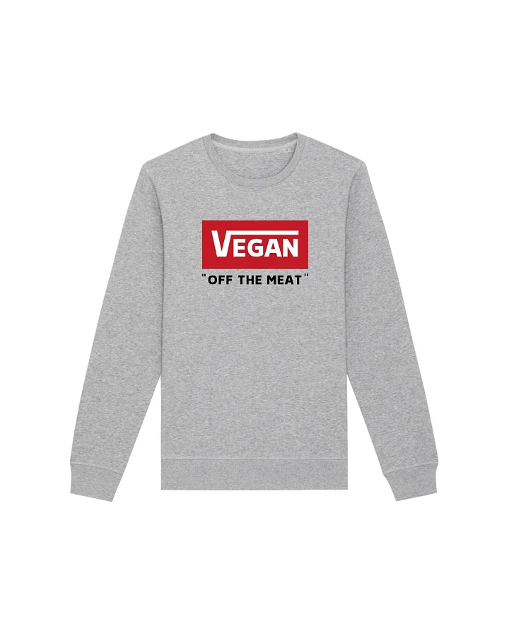 Oat Milk Club Damen vegan Sweatshirt Off The Meat Grau
