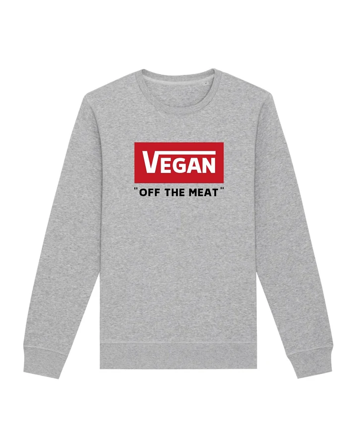 Oat Milk Club Damen vegan Sweatshirt Off The Meat Grau