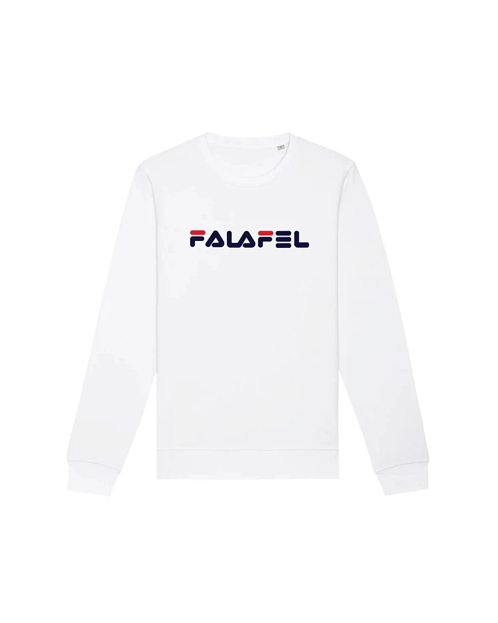 Oat Milk Club Damen vegan Sweatshirt Falafel Weiß