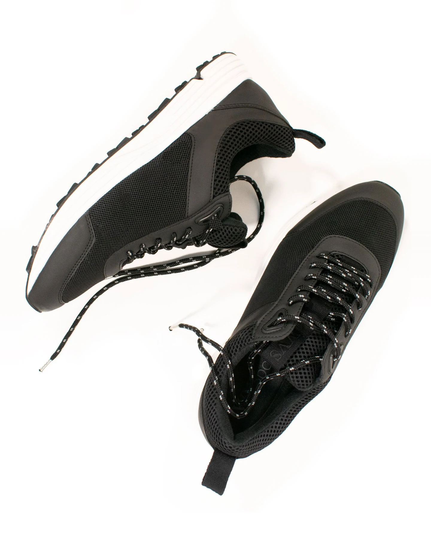 Will's Vegan Store Herren vegan Herren Wvsport Straßenlauftrainer Schwarz – Ansicht 2