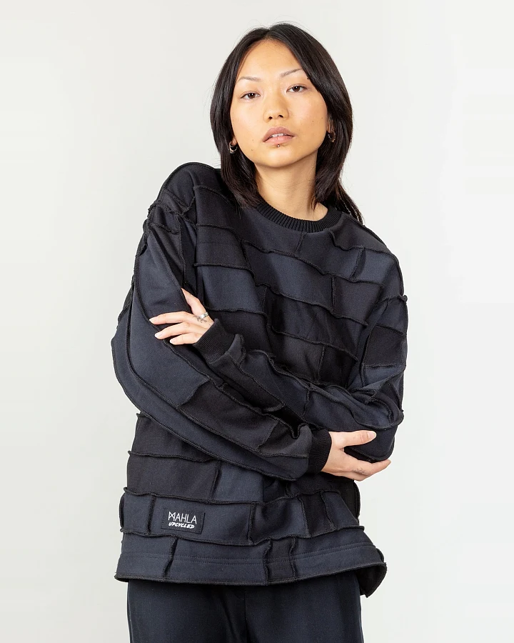 MAHLA Damen vegan Jett Patchwork Sweatshirt
