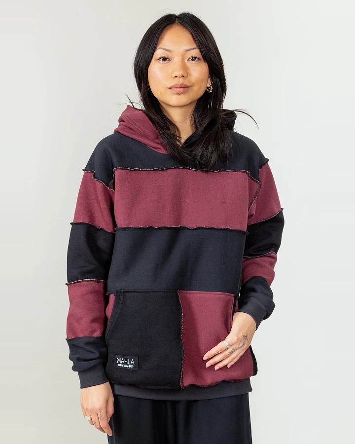 MAHLA Damen vegan Polly Patchwork Hoodie