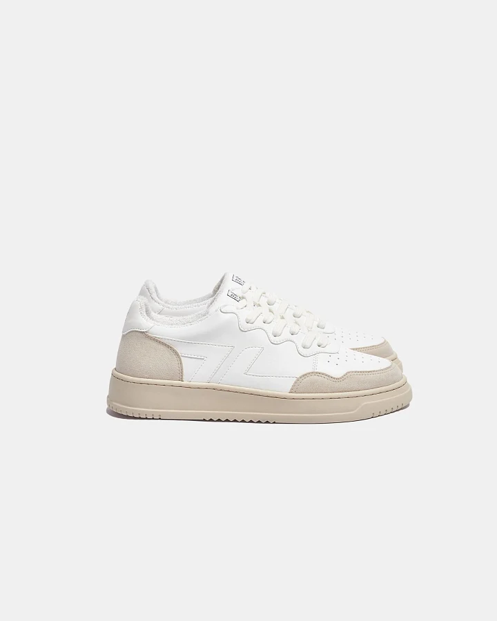 Zèta Herren vegan Sneaker Bêta B1 Weiß