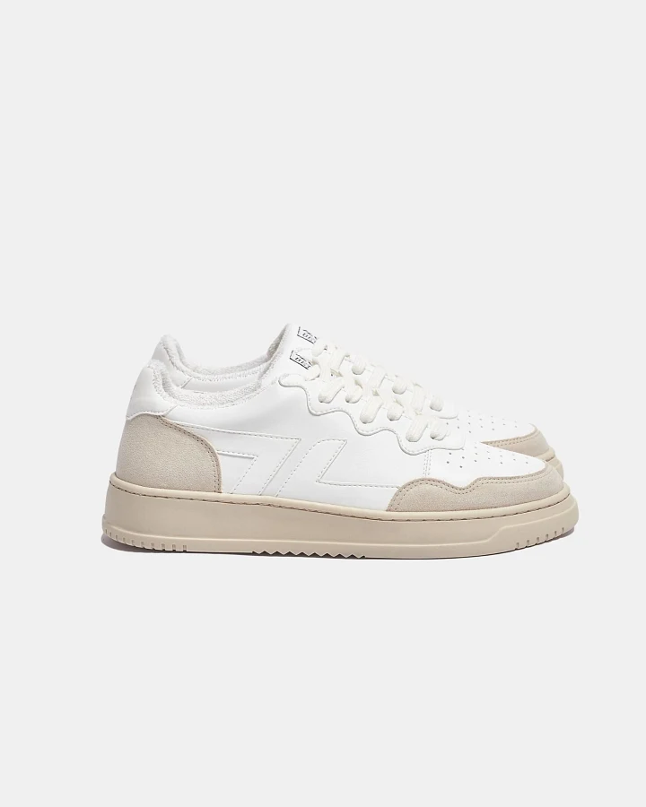 Zèta Herren vegan Sneaker Bêta B1 Weiß