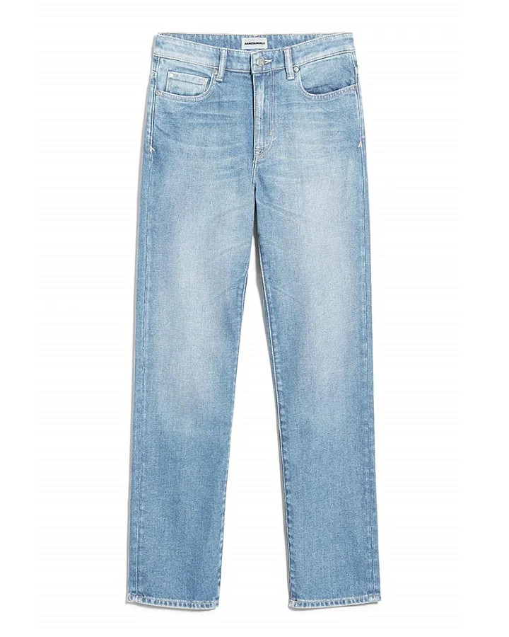 ARMEDANGELS Damen vegan Jeans Carena Easy Blau