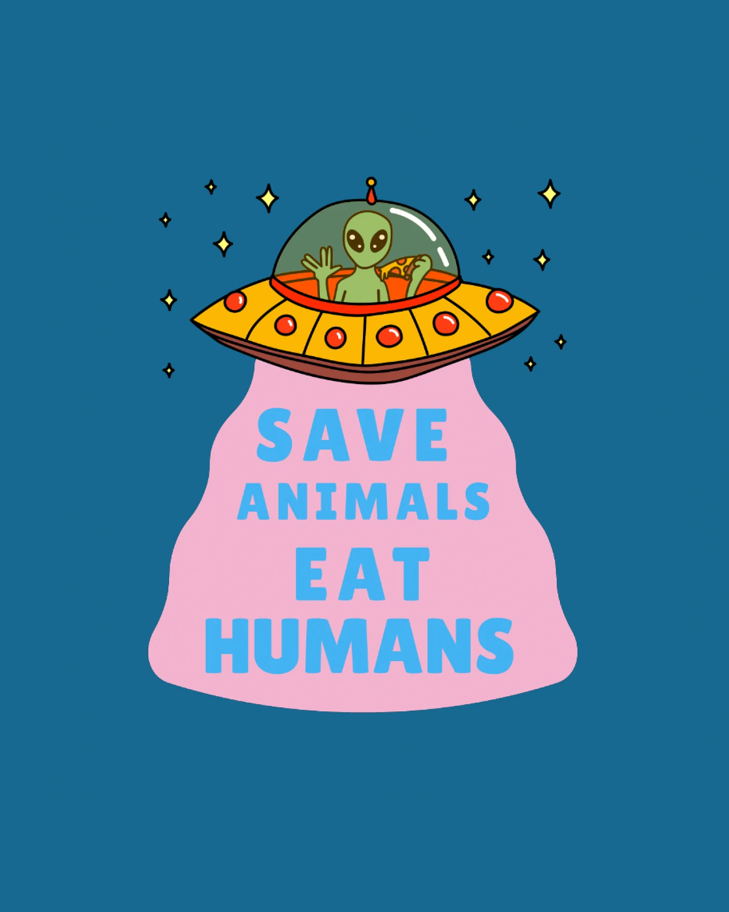 Oat Milk Club Damen vegan Hoodie Save Animals Eat Humans Unisex Maroon – Ansicht 2