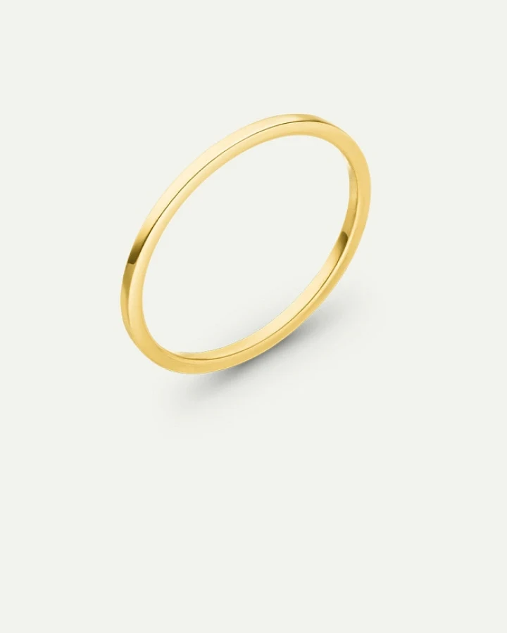 Dear Darling Berlin Damen vegan Ring Ignite 14k Echtgold 14k Gelbgold