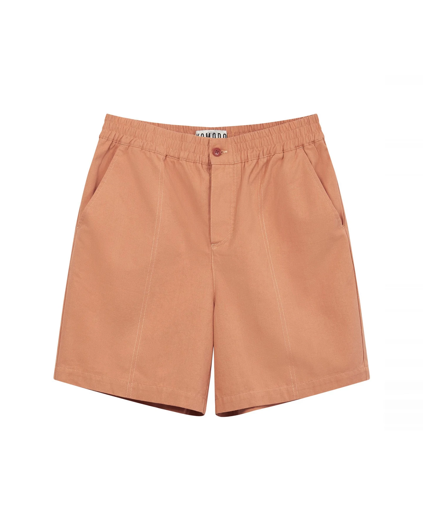 KOMODO Herren vegan Shorts Mario Orange – Ansicht 2