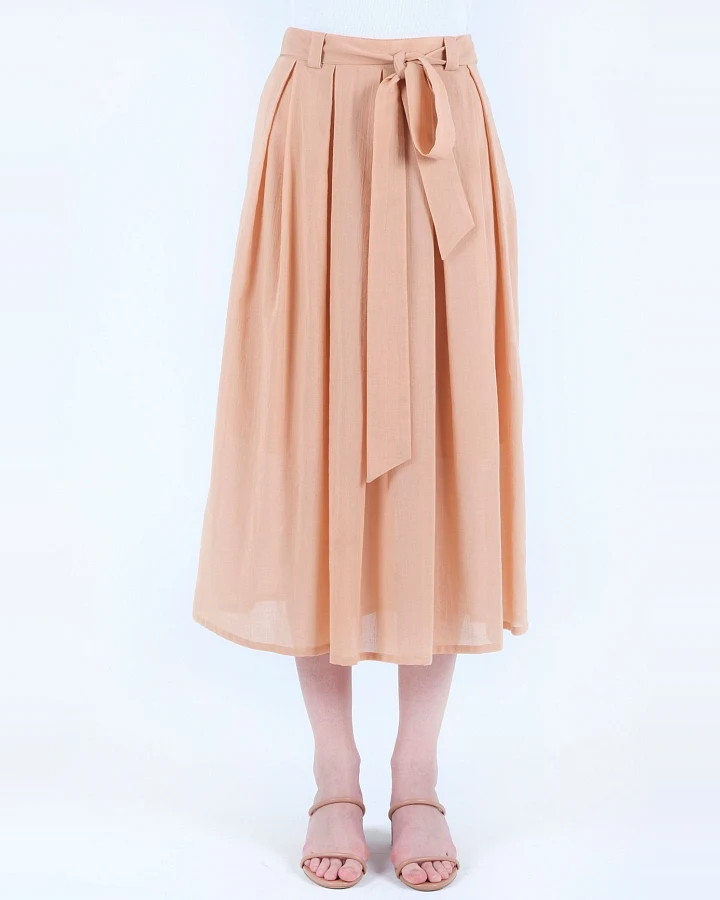 ORGANICATION Damen vegan Voile Rock Hellbraun