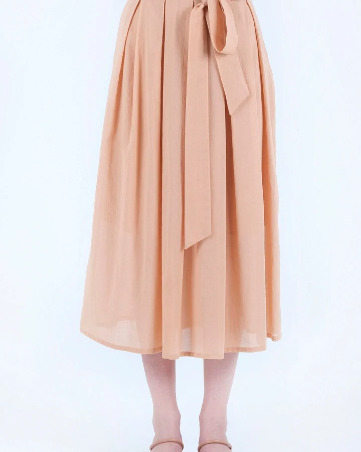 ORGANICATION Damen vegan Voile Rock Hellbraun